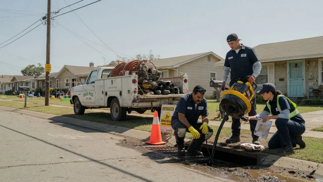 Drain Cleaning in Millersview, TX near me